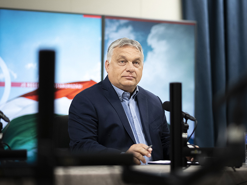 Orbán Viktor: Magyarországon rosszabbak a fizetések a nyugati béreknél, ezért a drágulást jobban megérzik az emberek