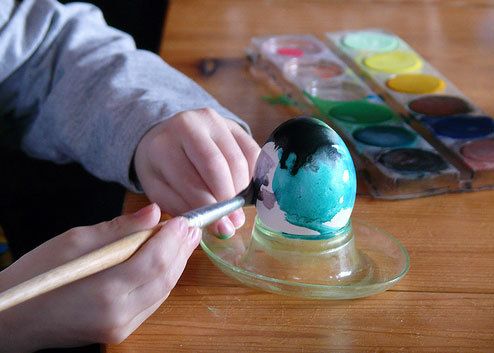 Tojásfestési technikák és egyéb húsvéti kreatív ötletek gyerekeknek