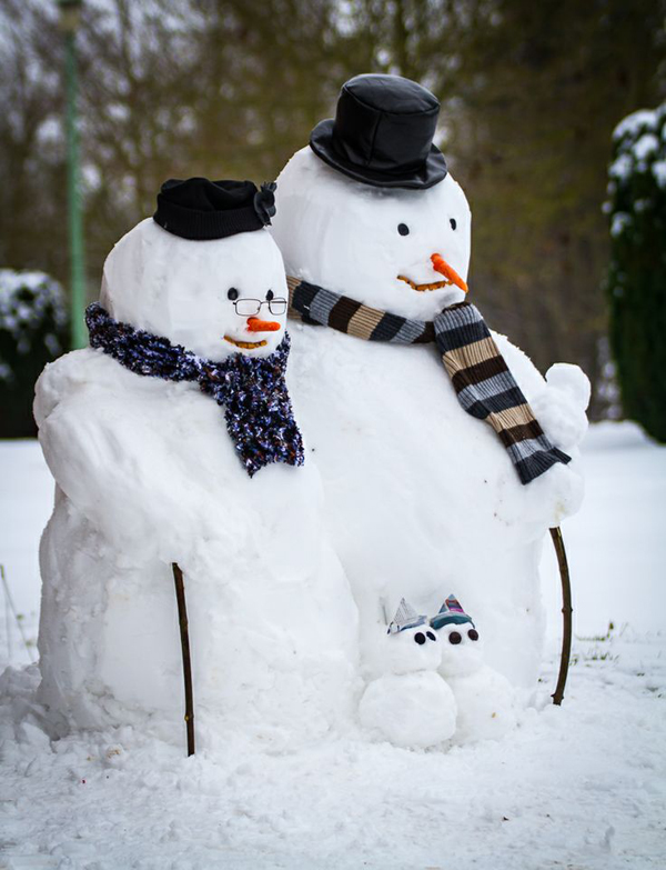 Fotókon 19 mókás és egyedi hóember - Ezeket építsétek meg a gyerekkel, amíg tart a hó 