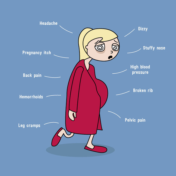 11 rajz, amit akkor értesz meg igazán, ha babát vársz vagy voltál már terhes - Ilyen a terhesség a való életben a grafikus anyuka szerint