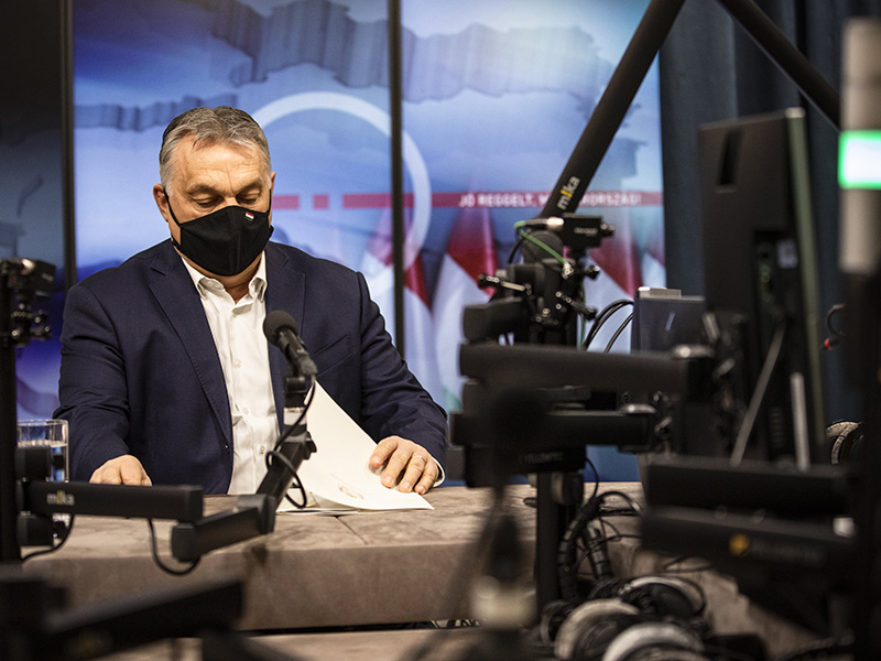 Orbán Viktor: Egyelőre semmilyen nyitás nem engedhető meg, de szabad nyarunk lesz