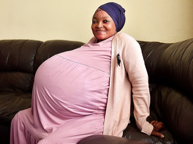 Átverés volt a hír, hogy tízes ikreket szült egy afrikai nő - Így derült ki