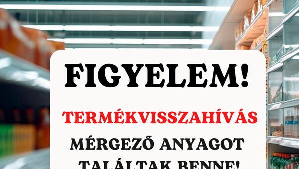 Termékvisszahívás! - Veszélyes élelmiszert hív vissza a Nébih, mérgező anyagot találtak benne