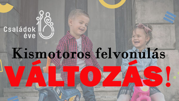 Háborognak a szülők a kismotoros felvonulás miatt! Az utolsó pillanatban időpontot és helyszínt változtattak a szervezők
