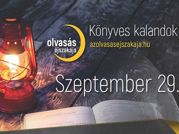 Az olvasás éjszakája 2018: Könyvbemutatók, mesematiné, interaktív zenei programok Budapesten és vidéken