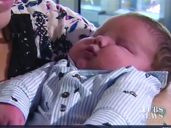 Óriásbébi született! A kisfiú közel 7 kilóval jött világra - Fotókat is mutatunk róla