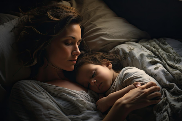 Csodálatos hatással van a babákra, kisgyerekekre, ha együtt alszunk velük