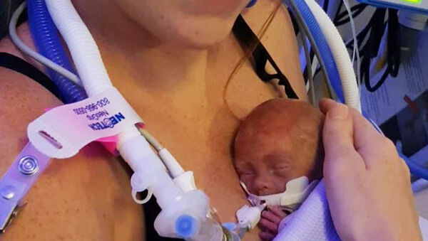 Életben maradt a 24. hétre született kisbaba! Az orvosok szinte lemondtak róla, de ő nem adta fel