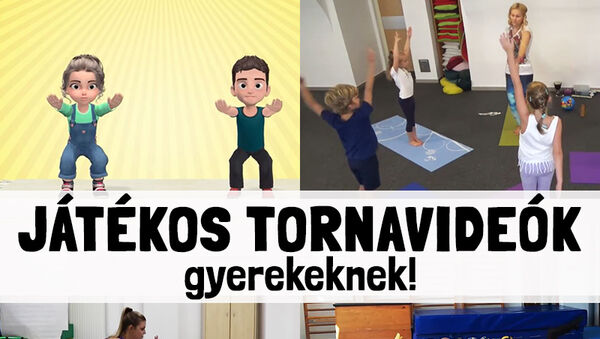 8 szuper otthoni tornavideó gyerekeknek: Játékos gyakorlatok az ügyesítő tornától a pörgős Tabatáig ovisoknak, kisiskolásoknak