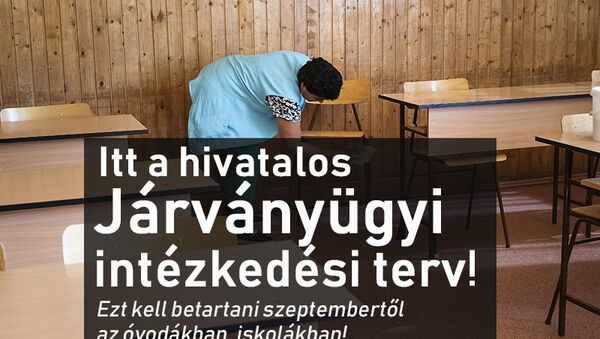 Itt a hivatalos járványügyi intézkedési terv a 2020/2021-es tanévre! - Végre megkapták az óvodák, iskolák, kollégiumok