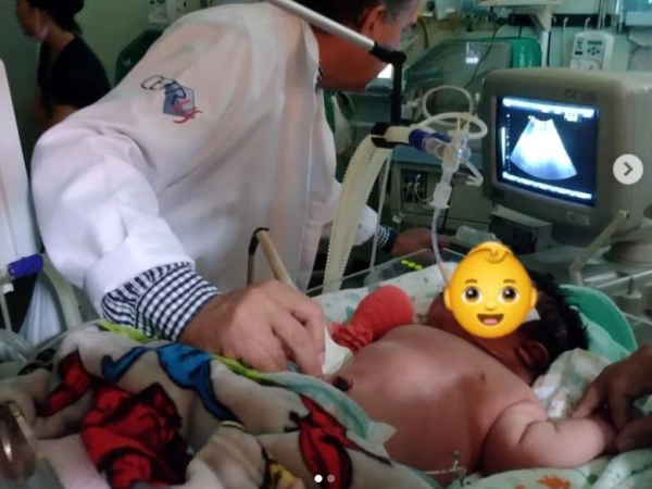 Fotók: Több mint 7 kilós óriásbébi született! - Még az anyukája is meglepődött, hogy milyen nagy baba