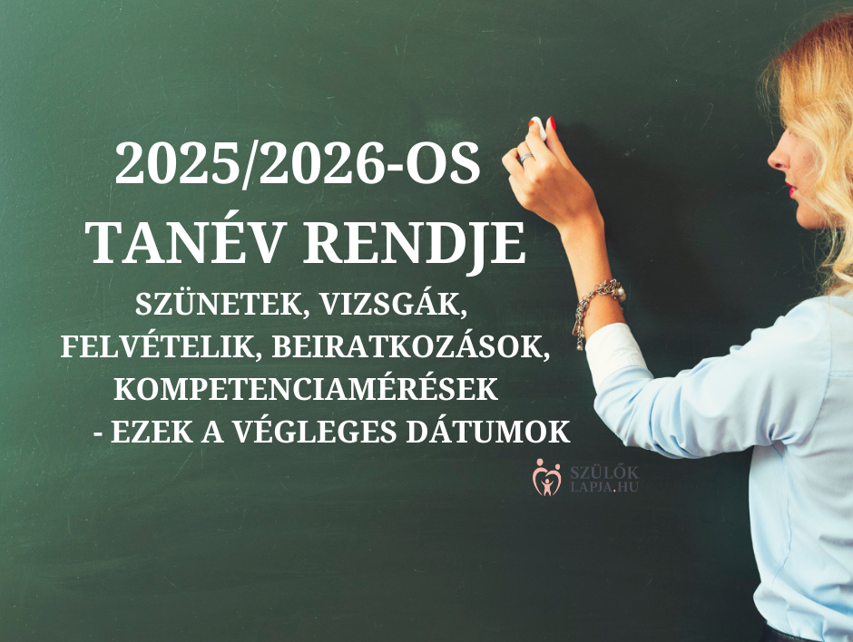 2025/26-os tanév rendje: szünetek, beiratkozások, vizsgák, felvételik, kompetenciamérések, érettségik  - Ezek a végleges dátumok