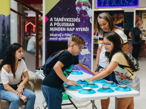 Tanévindító családi élmények a Pólusban: hangolódjatok játékosan az iskolakezdésre!