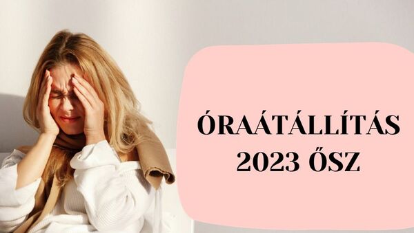 Óraátállítás 2023