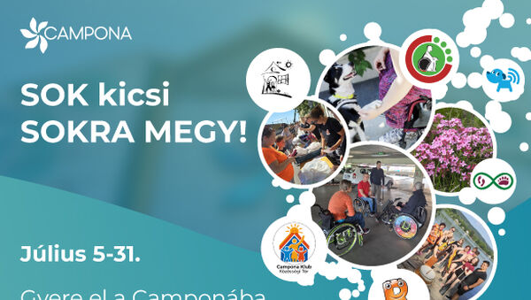 Sok kicsi, sokra megy! - Ez a hónap az önzetlen segítségről szól a Camponában (x)
